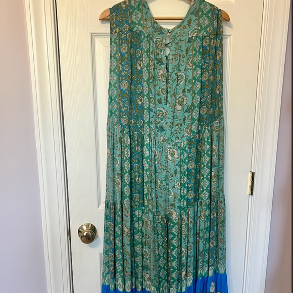 Free People Hanalei Bay Maxi Tiered Dress Size XS - Picture 6 of 6